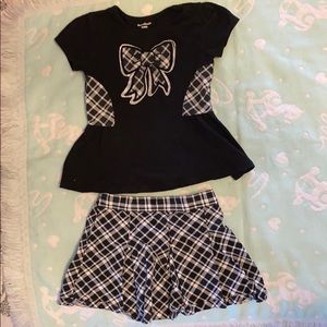 Girls skort set